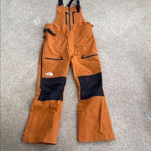 North face Ceptor bib Earthen Copper ski bib